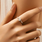 ANILLO CORONA — Moissanite VVS1