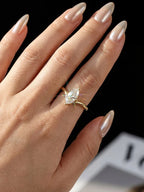 ANILLO REINA — Moissanite Marquesa 1CT