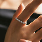 ANILLO ORION — Media Alianza Moissanite