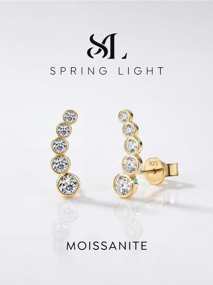 PENDIENTES BRISA — Moissanite 0.86CT