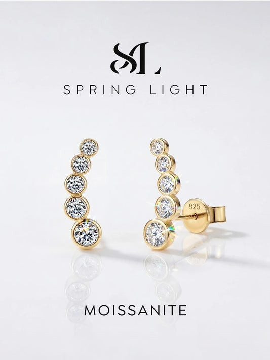 PENDIENTES BRISA — Moissanite 0.86CT