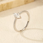 ANILLO VEGA — Moissanite Rombo 0.5CT