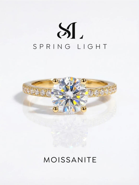 ANILLO BRISA — Moissanite 1-2CT