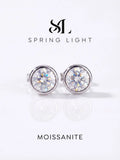 PENDIENTES ETERNA — Moissanite Clásica 0.5-1CT