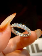 ANILLO LUNA — Moissanite Circular 1.9CT