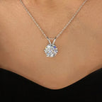 COLLAR DORADO — Moissanite 1CT