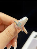 ANILLO BRISA — Moissanite 1-2CT