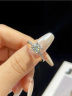 ANILLO BRISA — Moissanite 1-2CT