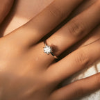 ANILLO ALBA — Moissanite 1CT VVS1