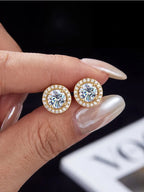 PENDIENTES CLÁSICOS — Moissanite 0.5-1CT