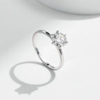 ANILLO ALBA — Moissanite 1CT VVS1