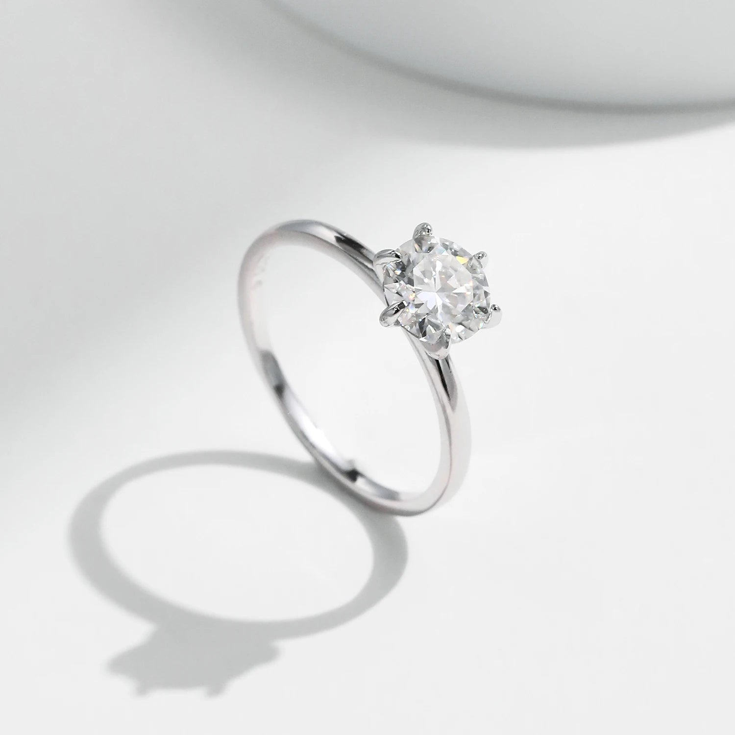 ANILLO ALBA — Moissanite 1CT VVS1