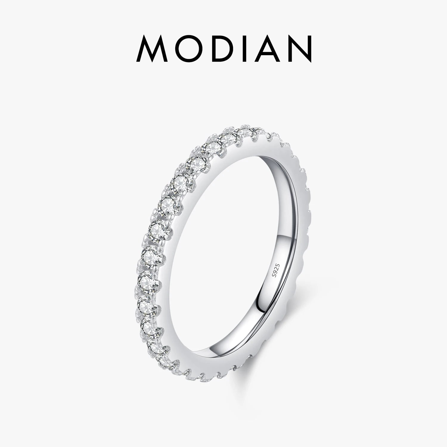 ANILLO ORION — Media Alianza Moissanite