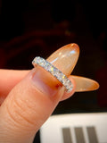 ANILLO LUNA — Moissanite Circular 1.9CT
