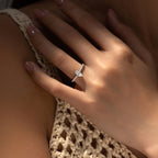ANILLO VEGA — Moissanite Rombo 0.5CT