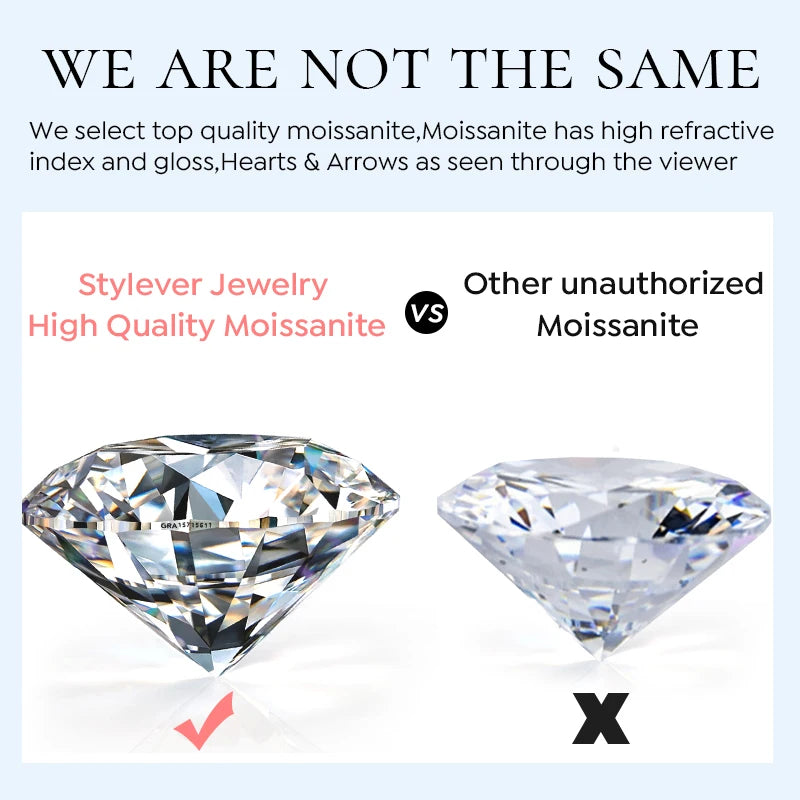 PENDIENTES FLOR — Moissanite 0.5CT