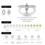 ANILLO VEGA — Moissanite Rombo 0.5CT