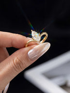 ANILLO REINA — Moissanite Marquesa 1CT