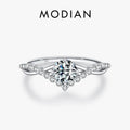 ANILLO CORONA — Moissanite VVS1