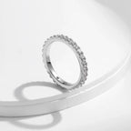 ANILLO ORION — Media Alianza Moissanite