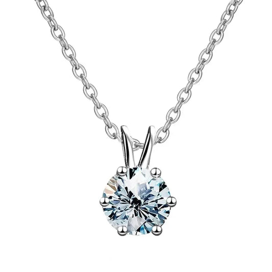 COLLAR DORADO — Moissanite 1CT