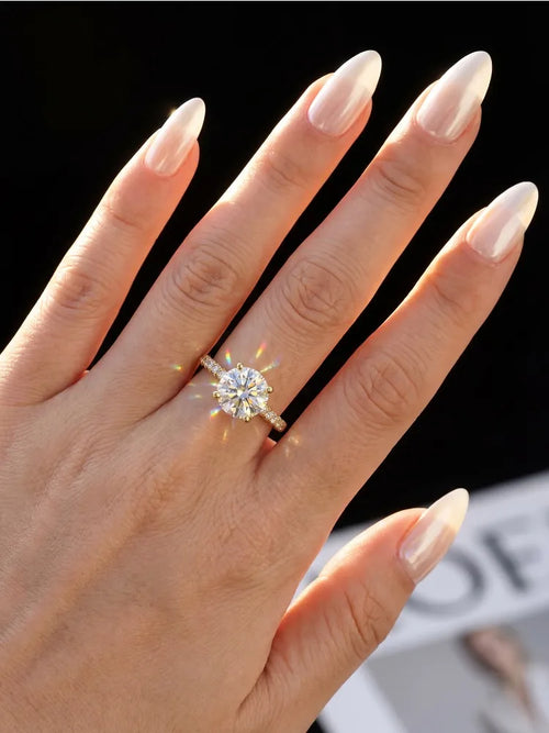 ANILLO BRISA — Moissanite 1-2CT